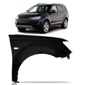 Paralama Outlander 2008 A 2009 C/furo De Lanterna Ld