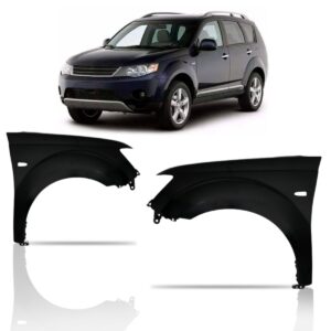 Paralama Outlander 2008 A 2009 C/furo De Lanterna Ld