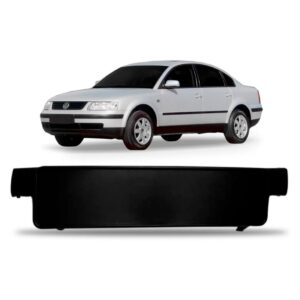 Aplique Suporte Placa Dianteira Passat 1997 1998 1999 2000. Preto