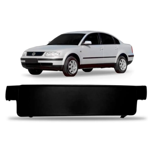 Aplique Suporte Placa Dianteira Passat 1997 1998 1999 2000. Preto