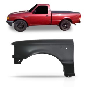 Paralama Ford Ranger 1994 1995 1996 1997 Lado Esquerdo - - Esquerdo