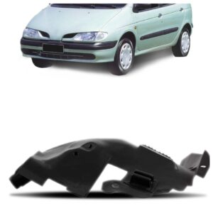 Parabarro Protetor Caixa De Roda Dianteiro Scenic 1999 2000 Lado Esquerdo