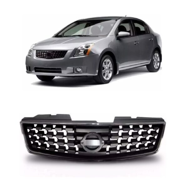 Grade Radiador Sentra 2007 2008 2009 1a Linha