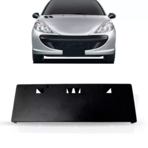 Suporte Placa Peugeot 207 Ano 2008 09 10 11 2012.