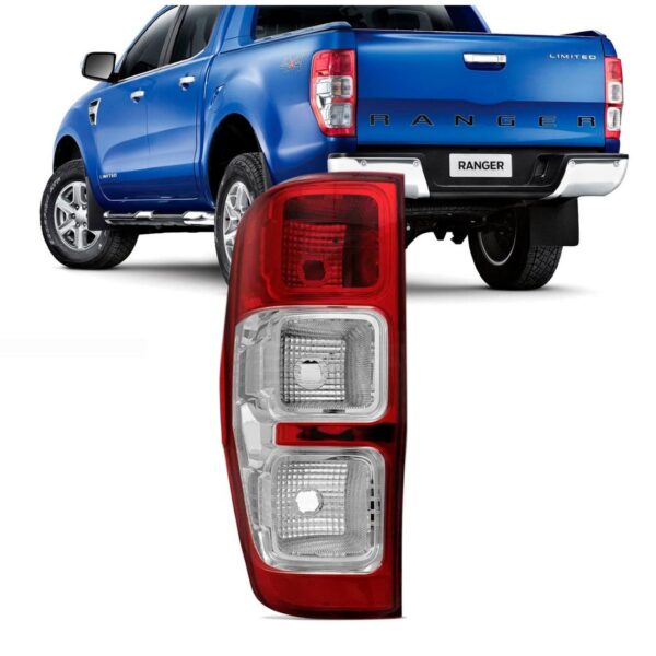 Lanterna Traseira Ranger 2013 2014 2015 16 Bicolor Promoção Lado Esquerdo
