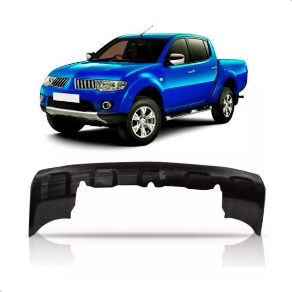 Spoiler Parachoque Dianteiro Triton 2012 A 2013 Preto