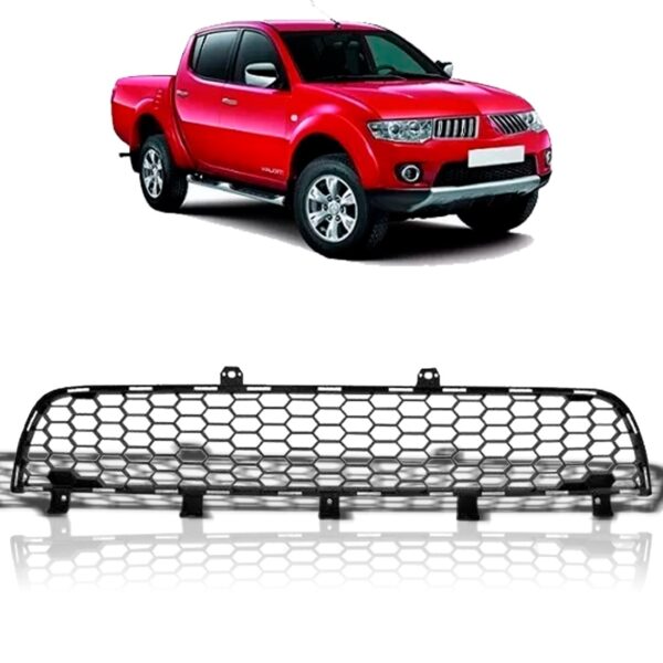 Grade Parachoque Dianteiro L200 Triton 2011 2012 1a Linha Plástico