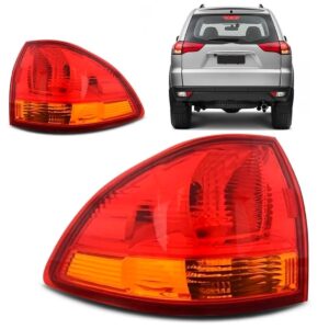 Lanterna Traseira Pajero Dakar 2009 A 2013 Ambar Canto Lado Esquerdo
