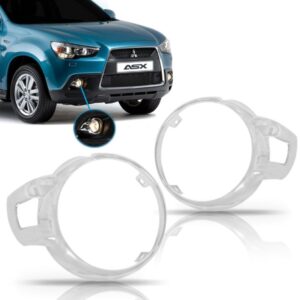 Aro Moldura Farol Milha Asx 2011 2012 2013 Cromado Lado Direito