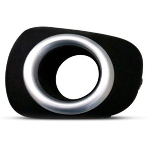 Moldura Milha Auxiliar Triton 2012 2013 Com Furo Aro Cinza Lado Esquerdo