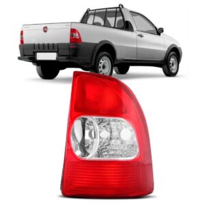 Lanterna Traseira Strada Bicolor 2001 A 2004 Lado Direito