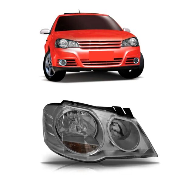 Farol Golf 2008 2009 2010 2011 2012 2013 Cromomix 1ª Linha Direito/passageiro