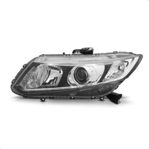 Farol Para Honda Civic 2013 2014 2015 2016 Eletrico C/ Motor Lado Esquerdo