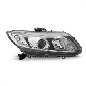 Farol Para Honda Civic 2013 2014 2015 2016 Eletrico C/ Motor Lado Direito