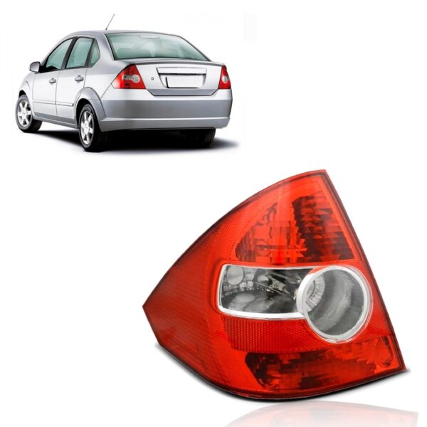 Sinaleira Traseira Fiesta 03 04 05 A 07 08 09 Sedan Bicolor Lado Esquerdo