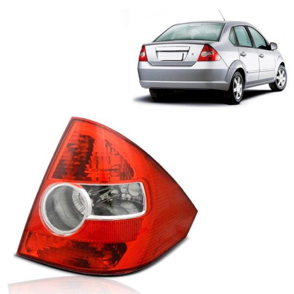 Sinaleira Traseira Fiesta 03 04 05 A 07 08 09 Sedan Bicolor Lado Direito