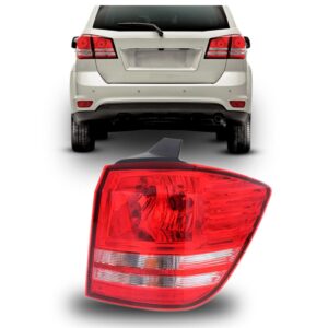 Lanterna Traseira Journey 2010 A 2015 Free Bicolor Sem Led Lado Esquerdo