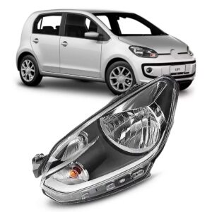 Farol Up 2014 A 2016 Manual/eletrico Friso Cinza C/ Garantia Lado Esquerdo