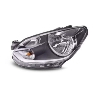 Farol Up 2014 A 2016 Manual/eletrico Friso Cinza C/ Garantia Lado Direito