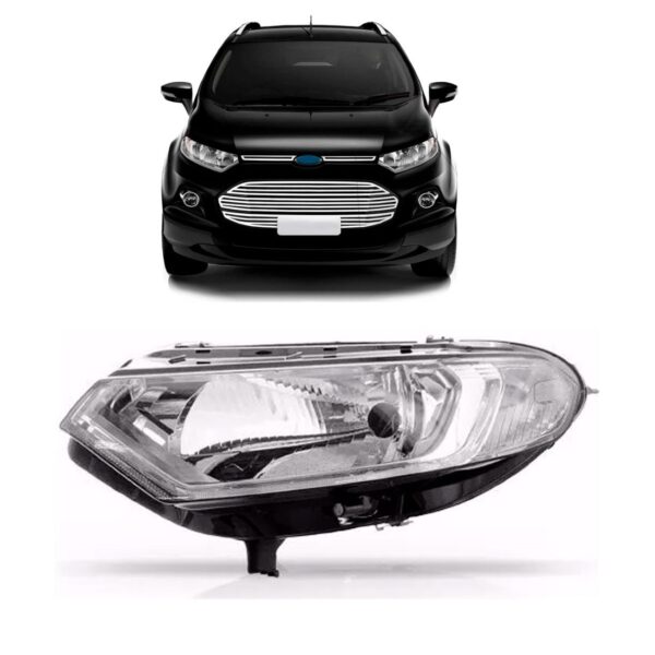 Farol Para Ford Ecosport 2013 2014 2015 2016 Lado Esquerdo