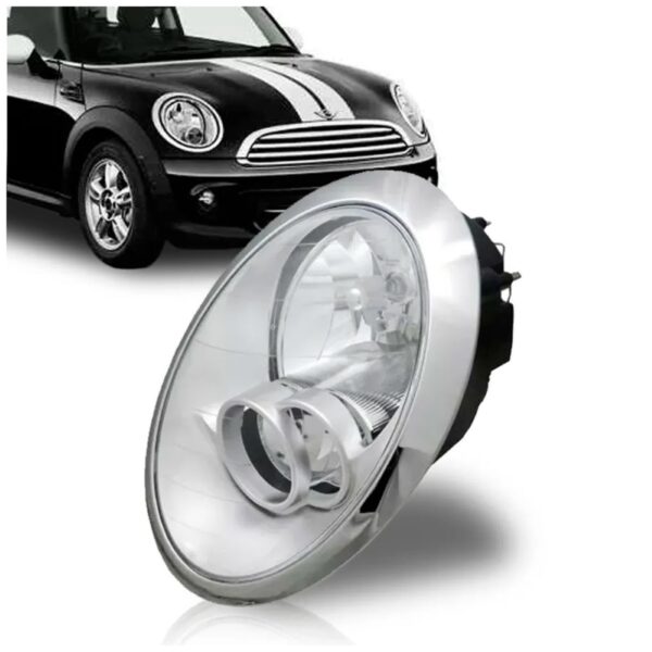Farol Mini Cooper 2005 A 2006 Elétrico 1ª Linha Esquerdo/motorista