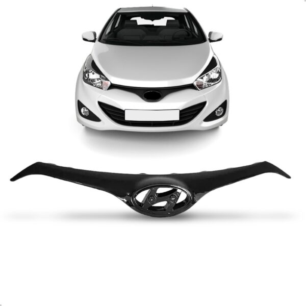 Grade Radiador Hb20 2012 2013 2014 A 2015 Preta 1a Linha Preto