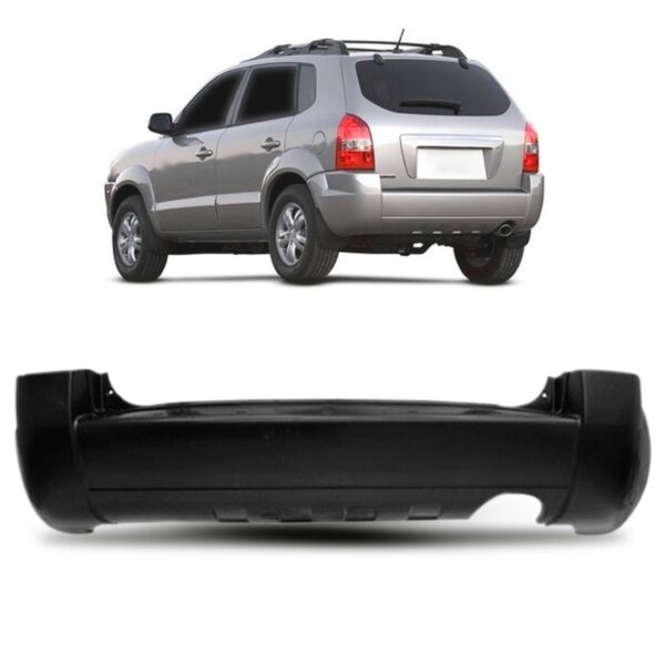 Parachoque Traseiro Tucson 2004 A 2013 1 Furo 1a Linha