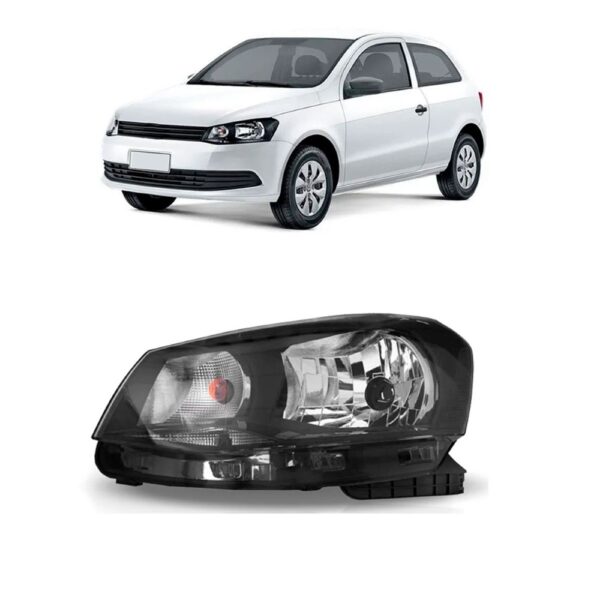 Farol Gol G6 2013 A 2016 Foco Simples 1ª Linha - Esquerdo/motorista