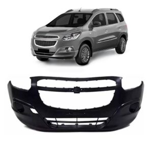 Parachoque Dianteiro Spin 2012/2018 Sem Furo Preto Promoção