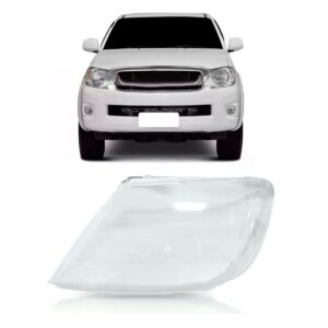 Lente Farol Hilux Srv 2005 2006 2007 2008 Lado Esquerdo