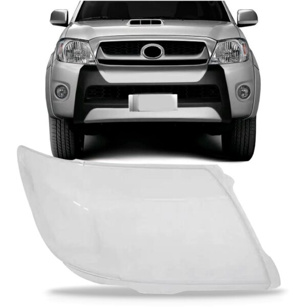 Lente Farol Hilux Srv 2009 2010 2011 Lado Direito
