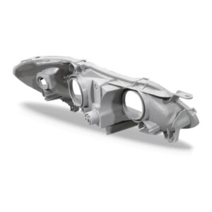 Carcaça Farol Corolla 2003 2004 2005 2006 2007 Cinza Lado Esquerdo