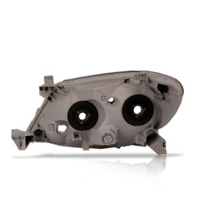 Carcaça Farol Hilux Srv 2005 06 07 08 09 10 2011 Cinza Lado Direito