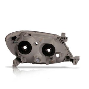 Carcaça Farol Hilux Srv 2005 06 07 08 09 10 2011 Cinza Lado Esquerdo