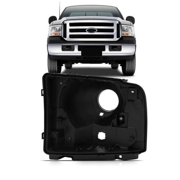 Carcaça Farol F250 2006 2007 2008 2009 2010 2011 Lado Esquerdo