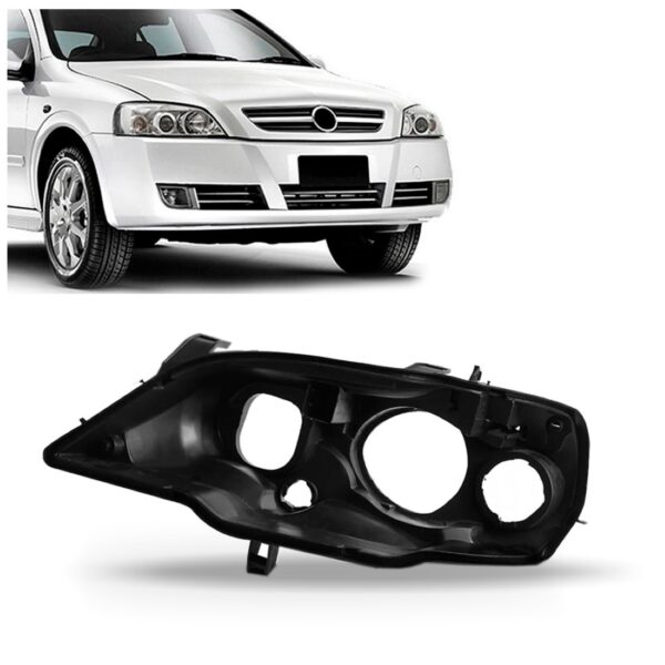 Carcaça Farol Astra 2003 2004 2005 2006 07 08 09 10 11 2012 Lado Esquerdo