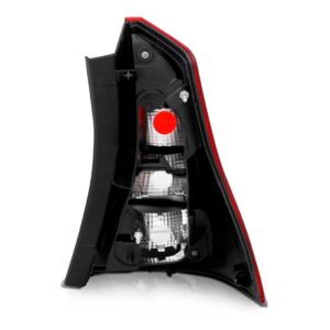 Sinaleira Traseira Sandero 2012 13 2014 Bicolor Friso Cromad Lado Esquerdo