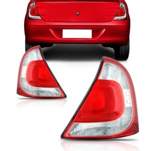 Sinaleira Traseira Clio 2015 16 2017 Hatch Bicolor Lado Direito