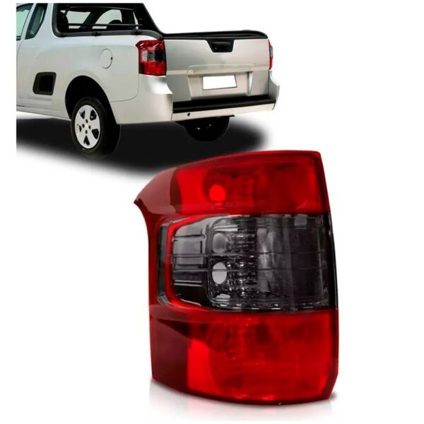 Lanterna Traseira Para Chevrolet Montana 2010 A 2014 Fume Lado Esquerdo