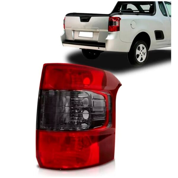 Lanterna Traseira Para Chevrolet Montana 2010 A 2014 Fume Lado Direito