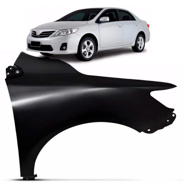 Paralama Para Toyota Corolla 2014 2015 A 2017 Sem Furo Pisca Lado Esquerdo