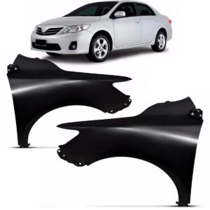 Paralama Para Toyota Corolla 2014 2015 A 2017 Sem Furo Pisca Lado Direito