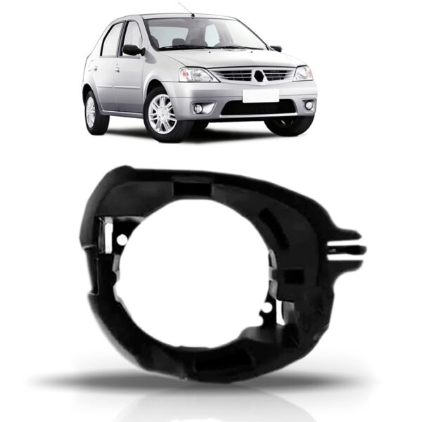 Suporte Farol Milha Renault Logan 2007 2008 2009 Copo Lado Direito