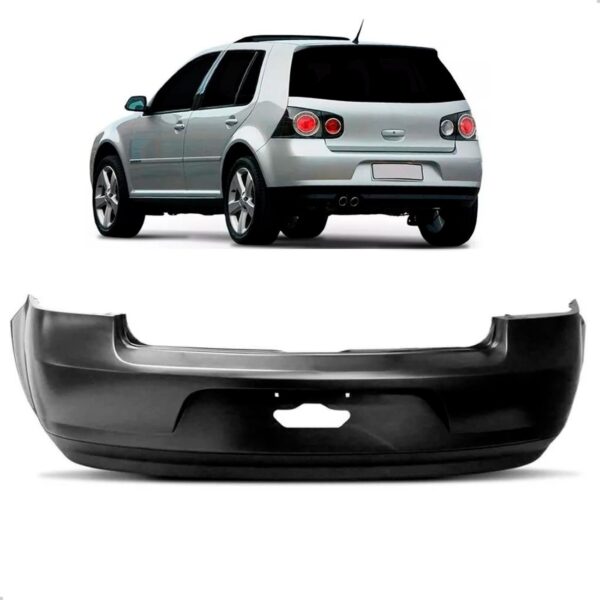 Parachoque Traseiro Golf  2008 A 2013 1a Linha