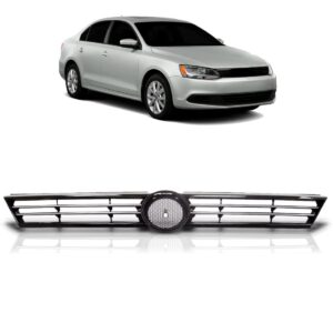 Grade Radiador Jetta 2011 2012 2013 A 2014 Preta 1a Linha