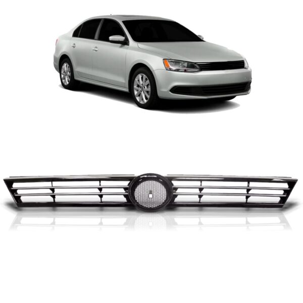 Grade Radiador Jetta 2011 2012 2013 A 2014 Preta 1a Linha