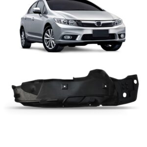 Protetor Caixa Roda Dianteiro Civic 2012 2013 2014 2015 2016 Lado Direito