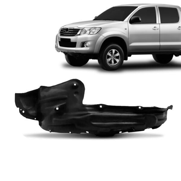 Protetor Caixa De Roda Dianteiro Hilux 2012 2013 2014 2015 Lado Esquerdo