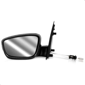 Retrovisor Gol G6 2013 A 2016 Texturizado C/ Controle Lado Esquerdo