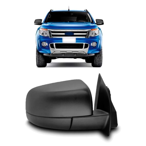 Retrovisor Ranger 2013 2014 2015 Fixo Preto Lado Direito